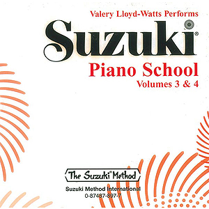 Suzuki Piano School CD Volumes 3 & 4 (Performed By Valery Lloyd-Watts)