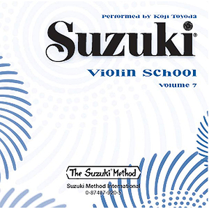 Suzuki Violin School CD Volume 7 (Performed By Koji Toyoda)