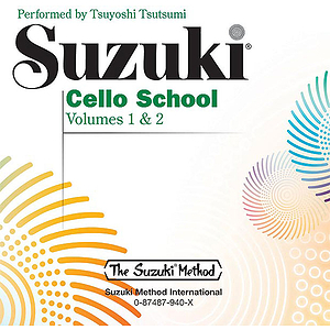 Suzuki Cello School CD Volume 1 & 2 (Performed By Tsuyodhi Tsutsumi)