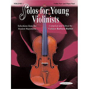 Solos For Young Violinists Violin Part And Piano Acc. Volume 1