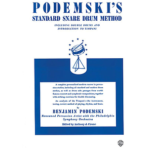 Podemski's Standard Snare Drum Method Including Double Drumsand Introduciton To Timpani