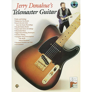 Jerry Donahue's Telemaster Guitar BK/CD