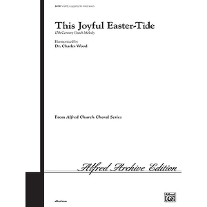 This Joyful Easter-Tide Satb