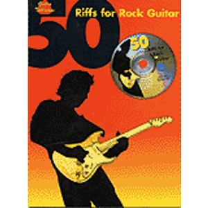 50 Riffs For Rock Guitar BK/CD