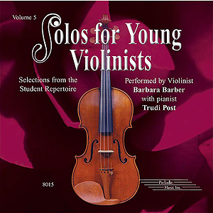 Solos For Young Violinists CD Volume 5