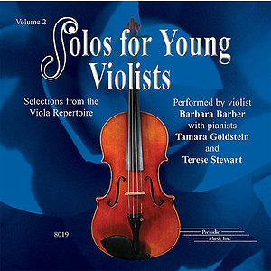 Solos For Young Violists Volume 2 CD