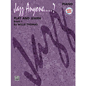 Jazz Anyone Play And Learn Book 1 For Piano BK/3 Cds