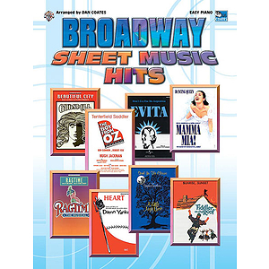 Broadway Sheet Music Hits Arranged By Dan Coates