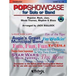 Popshowcase For Soslo Or Band Conductor And CD