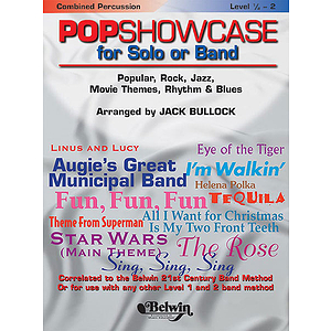 Popshowcase For Solo Or Band Combined Percussion
