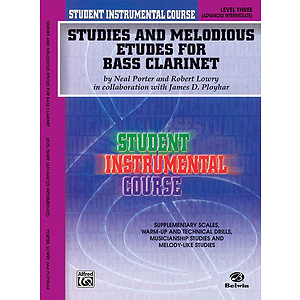 Studies And Melodious Etudes For Bass Clarinet Level 3