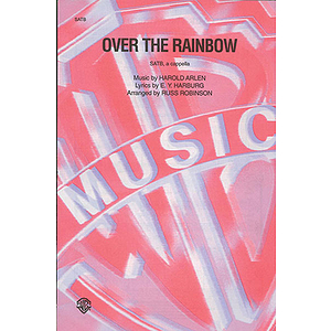 Over The Rainbow  Satb (A Capella)