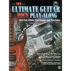 Ultimate Rock Play-Along Guitar Trax CD Included