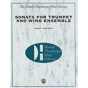 Sonata For Trumpet And Wind Ensemble  Score Only