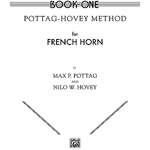 Pottag-Hovey Method For French Horn Book I