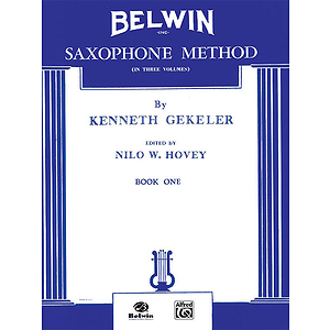Belwin Saxophone Method Book I