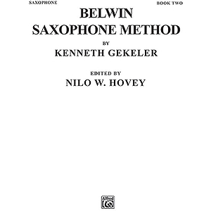Belwin Saxophone Method Book II
