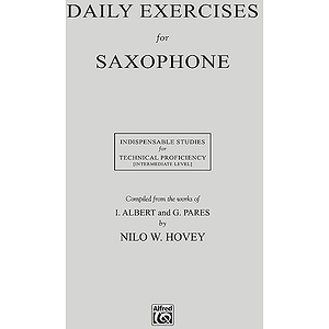 Daily Exercises For Saxophone