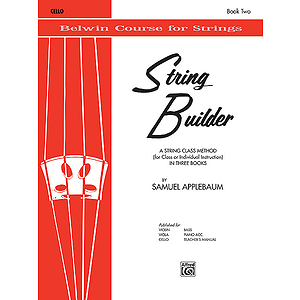 Belwin String Builder Book II Cello