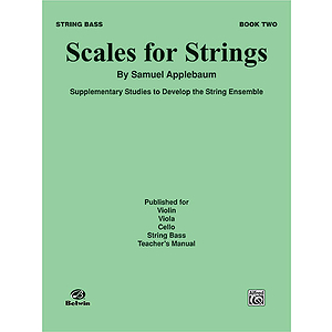 Scales For Strings Book II Bass