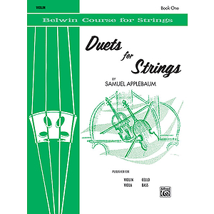 Duets For Strings Book I Violin
