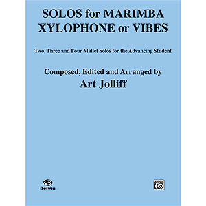 Solos For Marimba Xylophone Or Vibes