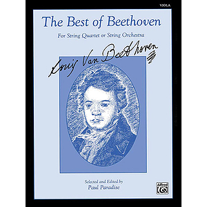 Best Of Beethoven Viola