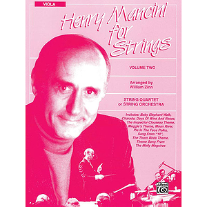 Henry Manicin For Strings Volume II Viola