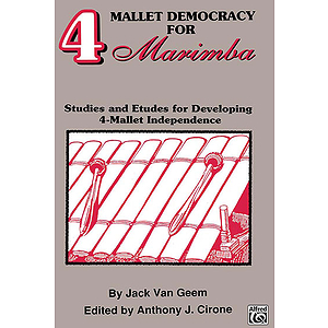 4 Mallet Democracy For Marimba