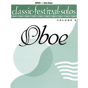 Classic Festivel Solos Oboe Volume II Solo Book
