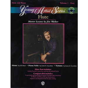 Young Artist Series Volume I Flute Easy Book And CD