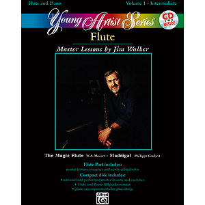 Young Artist Series Volume I Flute Intermediate Book And CD