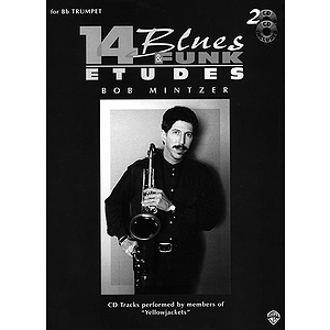 14 Blues & Funk Etudes For B-Falt Trumpet Book And 2 Cds