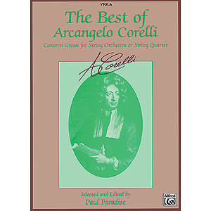 Best Of Arcangelo Corelli Viola