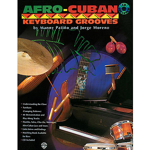 Afro-Cuban Keyboard Grooves CD Included