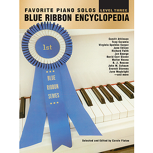 Blue Ribbon Encyclopedia Favorite Piano Solos Level Three