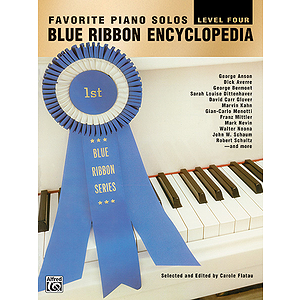 Blue Ribbon Encycopedia Favorite Piano Solos Level Four