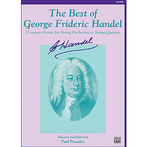 Best Of Handel Score
