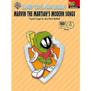 Marvin The Martian's Modern Songs Looney Tunes Piano Library Level Four With CD And Midi Disk