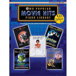 Wb Popular Piano Library Movie Hits Level 5 With CD And Midi