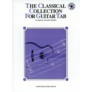 Classical Collelction For Guitar Tab BK/CD