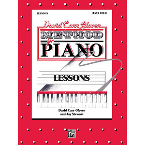 David Carr Glover Method For Piano Lessons Level Four