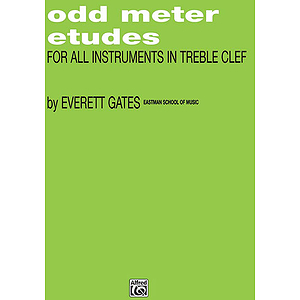 Odd Meter Etudes For All C Instruments Everett Gates