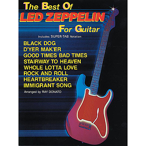 Led Zeppelin - Best Of For Guitar
