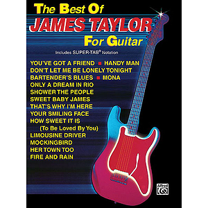 James Taylor - Best Of James Taylor For Guitar
