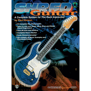 Shred Guitar A Complete System For The Rock Improviser BK/CD