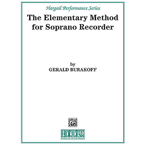 Elementary Method For Soprano Recorder