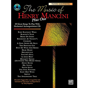 Music Of Henry Mancicni Plus One Tenor Saxophone/CD