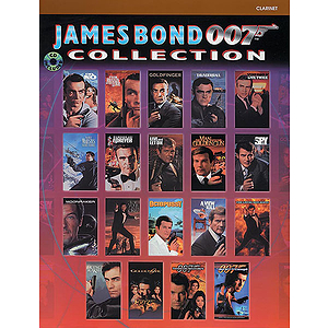 James Bond 007 Collection Clarinet Book/CD