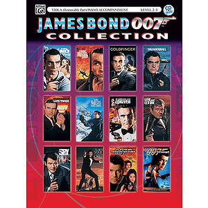 James Bond Collection For Strings Viola Book And CD
